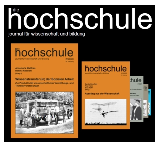 Univisiongovernance - Cover - Journal "die Hochschule"