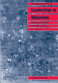 Univisiongovernance - Cover - International Journal of Leadership in Education