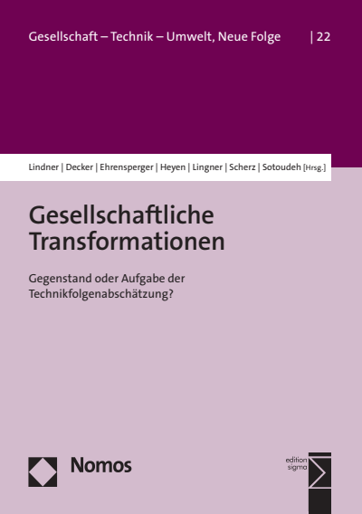 Univisiongovernance - Cover - Buch- Nomos Verlag - Gesellschaftliche Transformationen