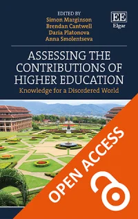 Univisiongovernance - Cover - Buch - "Assessing the contributions of higher education"
