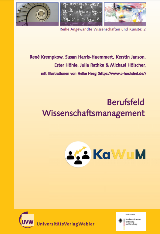 Buchcover Berufsfeld Wissenschaftsmanagement - UniGovernance